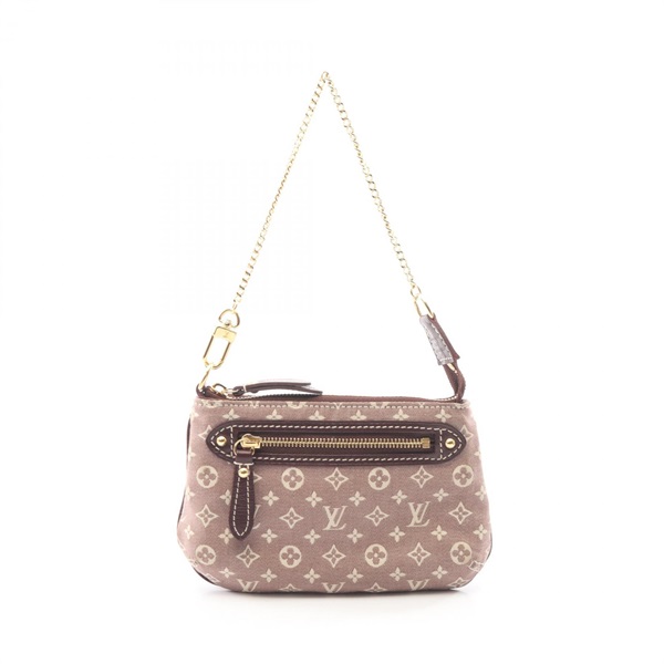 LOUIS VUITTON Mini Pochette Accessoires Handbag M62999 Monogram idylle Used LV