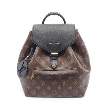 LOUIS VUITTON Montsouris NM PM Rucksack Backpack M45515 Monogram canvas leather