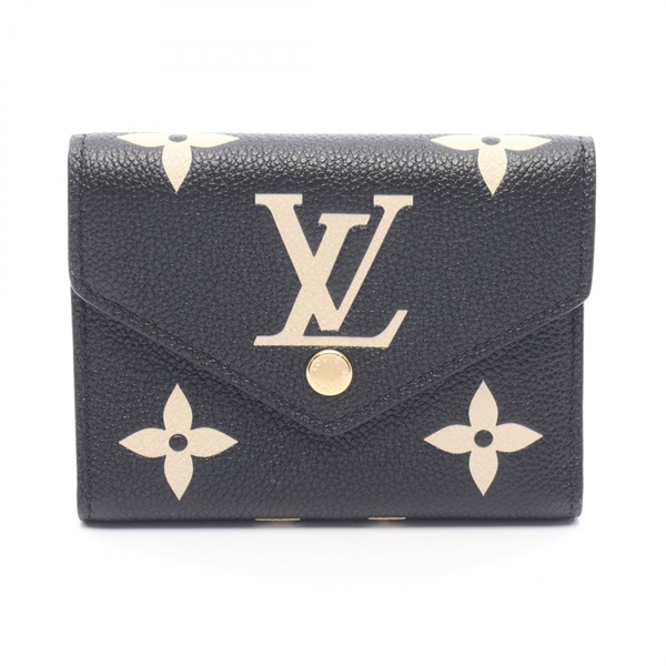 LOUIS VUITTON Portefeuille Victorine Tri-fold wallet M80968 Monogram empreinte