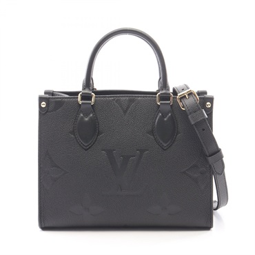 LOUIS VUITTON On the Go PM shoulder crossbody Handbag M45653 Monogram empreinte