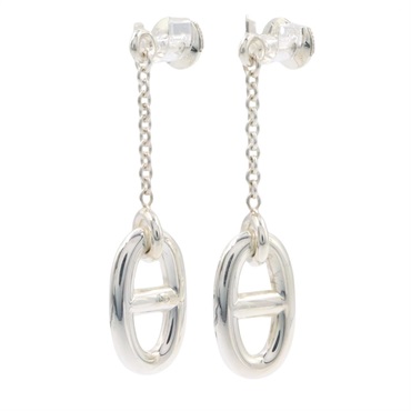 HERMES Farandole Pierced earrings Silver925 Silver Used women