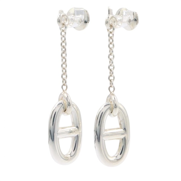 HERMES Farandole Pierced earrings Silver925 Silver Used women