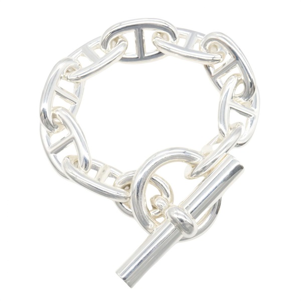 HERMES Chaine d'Ancre Bracelet Bangle TGM 9 link Silver925 Preowned Women 13.5cm