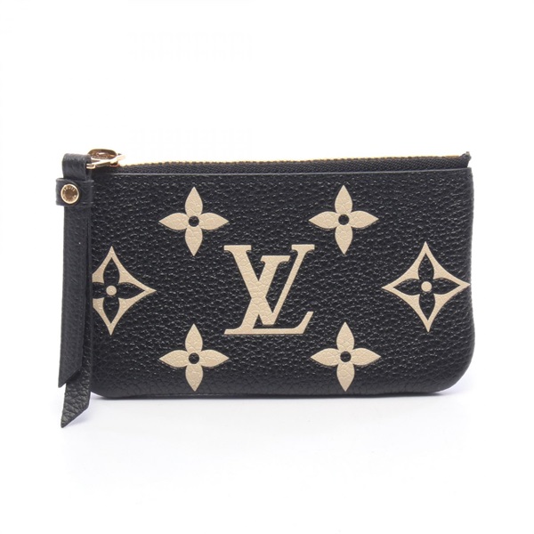LOUIS VUITTON Pochette cle key ring coin purse M28790 Monogram empreinte leather