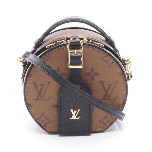 LOUIS VUITTON Mini Boite Chapeau crossbody Handbag M68276 Monogram Reverse used
