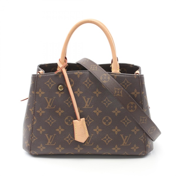 LOUIS VUITTON Montaigne BB Hand shoulder crossbody bag M41055 Monogram used LV