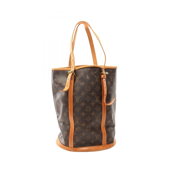 LOUIS VUITTON Bucket 27 GM Shoulder Tote Bag M42236 Monogram Used  LV Women