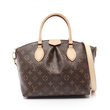 LOUIS VUITTON Boetie NM PM 2way Handbag M45986 Monogram Brown Used Women LV