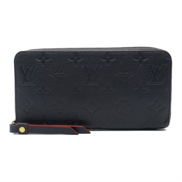 LOUIS VUITTON Zippy Wallet around long purse M62121 Monogram empreinte Navy LV