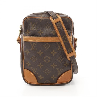 M55799 LOUIS VUITTON Danube shoulder crossbody bag M45266 Monogram Used LV