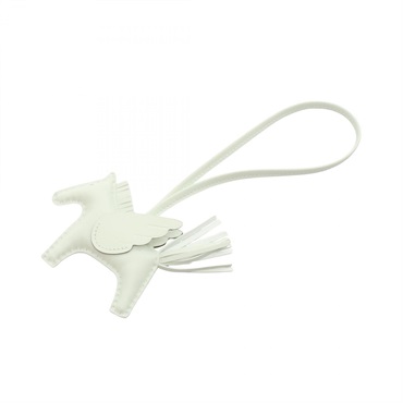 HERMES Rodeo Pegasus PM charm Agneau milo Swift leather Vert Fizz Used Women B