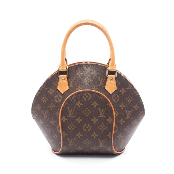 LOUIS VUITTON Ellipse PM Handbag M51127 Monogram canvas leather Brown Used Women