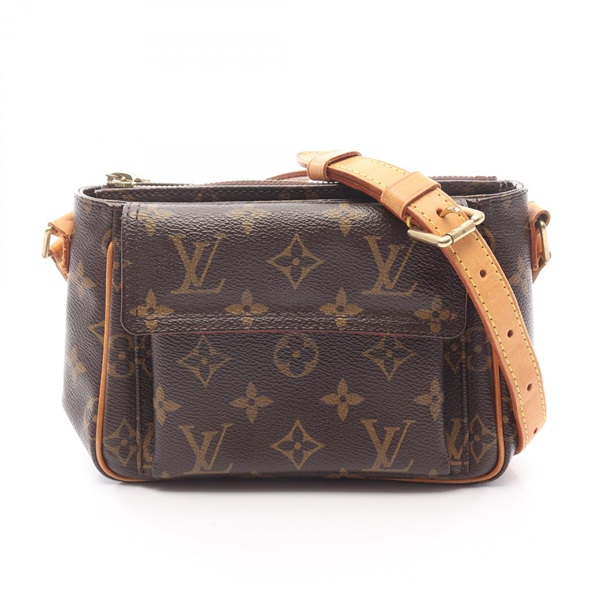 LOUIS VUITTON Viva cite PM crossbody Shoulder Bag M51165 Monogram canvas Used LV