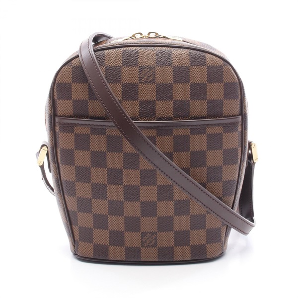 LOUIS VUITTON Ipanema PM Shoulder Bag N51294 Damier canvas leather Ebene Used LV
