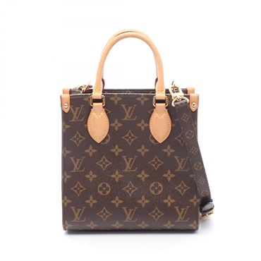 LOUIS VUITTON Sac Plat BB shoulder crossbody Handbag M46265 Monogram leather LV