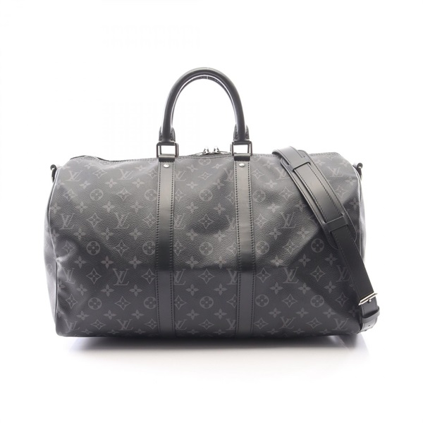 LOUIS VUITTON Keepall Bandouliere 45 crossbody hand bag M40569 Monogram eclipse