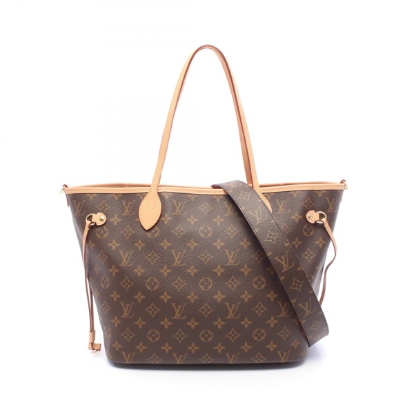 LOUIS VUITTON Neverfull Inside Out MM Tote shoulder Bag M12096 Monogram used LV