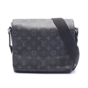 LOUIS VUITTON District PM NM Shoulder crossbody Bag M44000 Monogram eclipse used