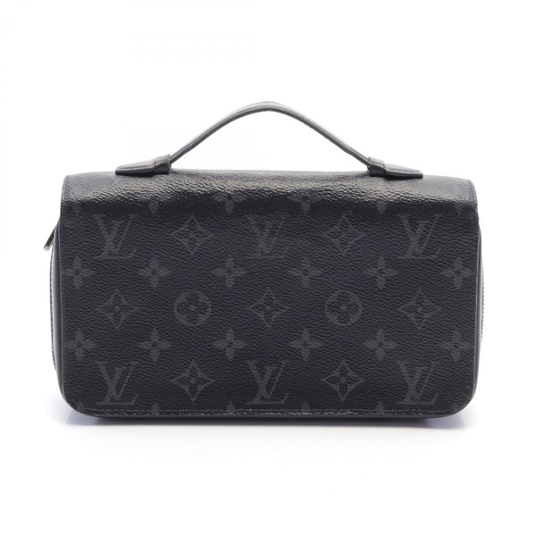 LOUIS VUITTON Zippy XL around long wallet M61698 Monogram eclipse black LV