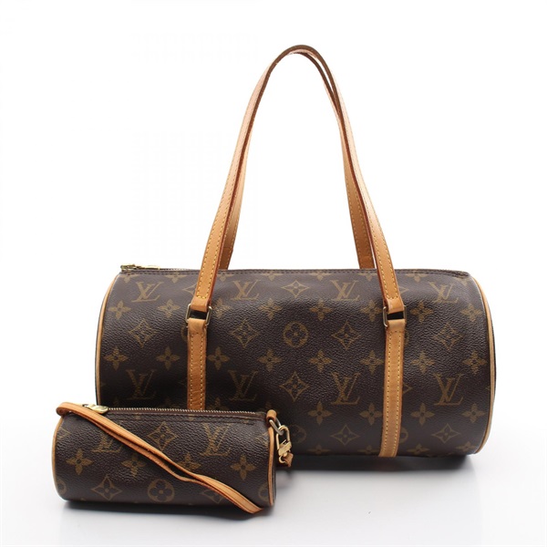 LOUIS VUITTON Papillon 30 Shoulder Handbag M51385 Monogram PVC canvas Used Women