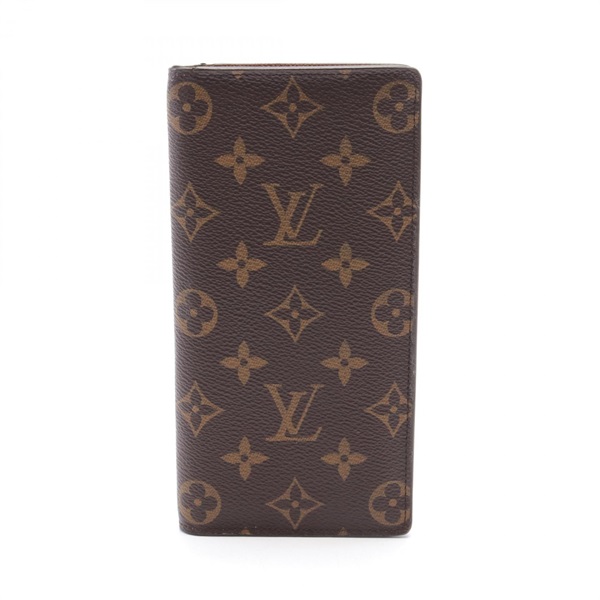 LOUIS VUITTON Portefeuille Brazza Bi-fold wallet M66540 Monogram PVC Used Purse