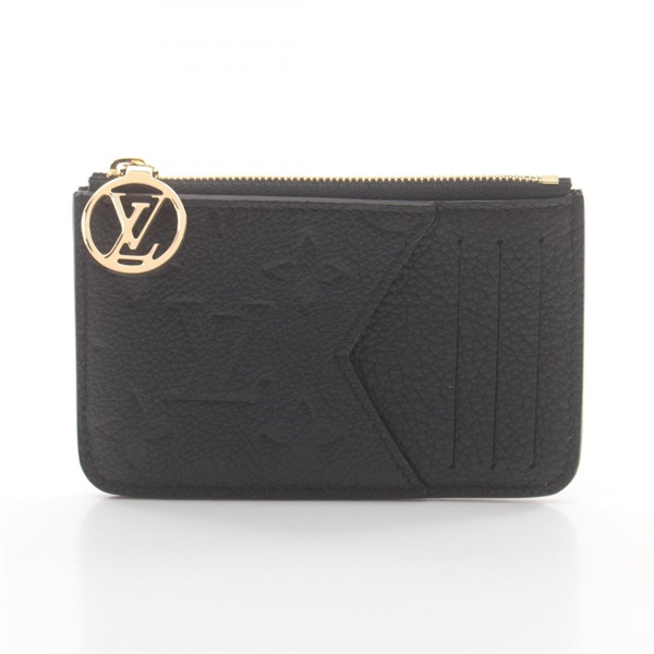 LOUIS VUITTON Porte Cartes Romy Card Case holder M81883 Monogram empreinte Noir