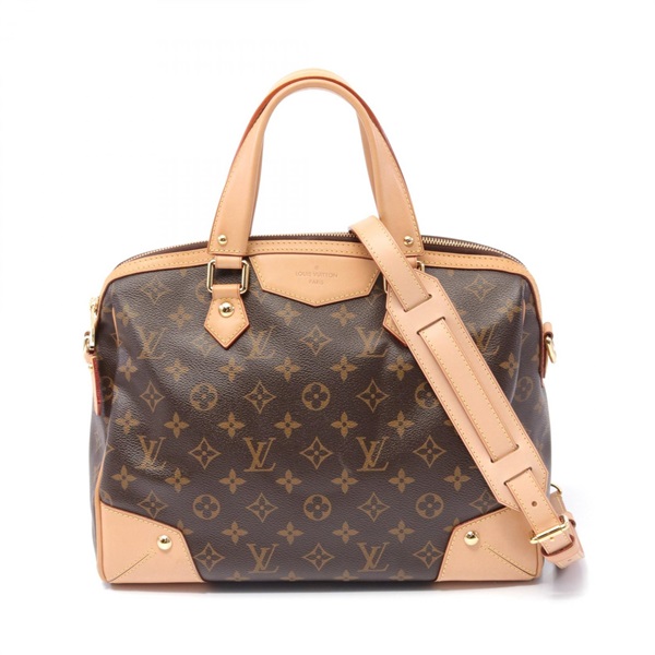 LOUIS VUITTON Retiro PM 2way Shoulder Hand bag M40325 Monogram leather Used LV