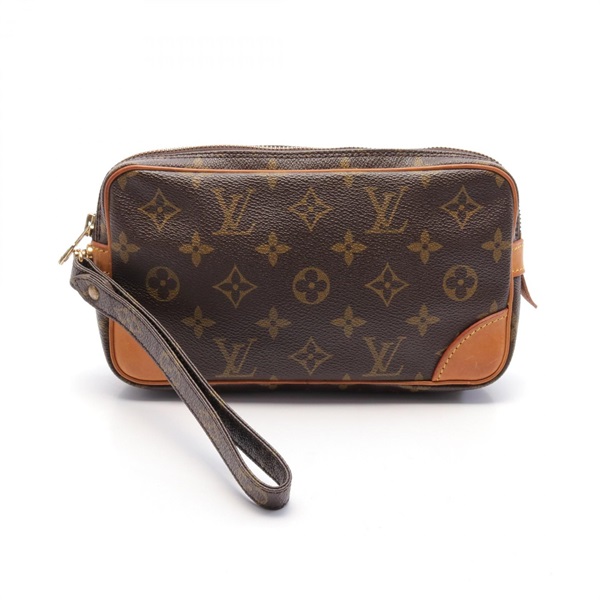 LOUIS VUITTON Marly Dragonne PM business clutch bag M51827 Monogram leather used