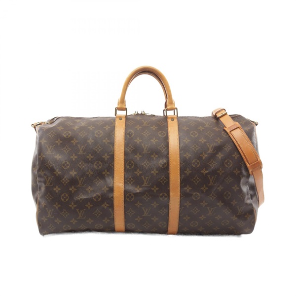 LOUIS VUITTON Keepall Bandouriere 55 hand bag M41414 Monogram canvas leather LV