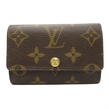 LOUIS VUITTON Multicles 6 key holder case M62630 Monogram canvas Brown Used