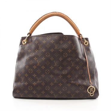LOUIS VUITTON Artsy MM Shoulder Bag M40249 Monogram canvas Brown Used Women LV