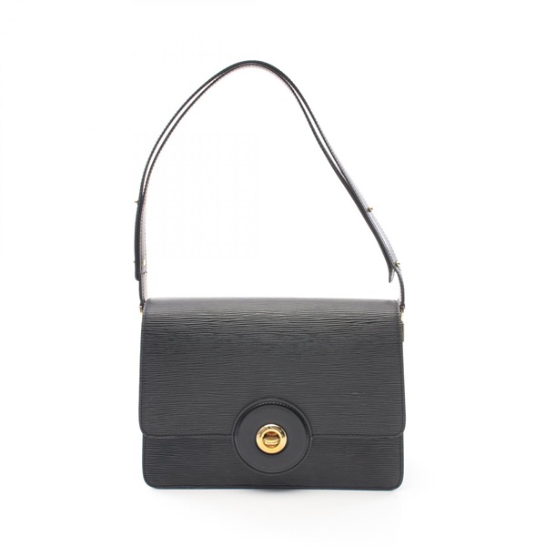 LOUIS VUITTON Free Run Shoulder Bag M52402 Epi leather Black Used Women LV