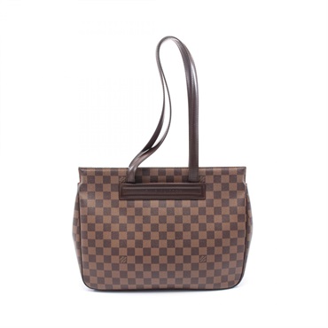 LOUIS VUITTON Parioli PM Tote shoulder Bag N51123 Damier canvas Ebene Used Women