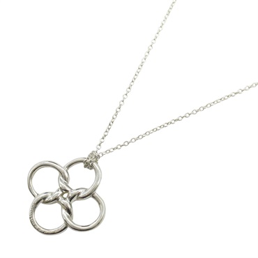 TIFFANY＆CO Quadrifoglio Necklace Pendant Silver925 Silver Used women