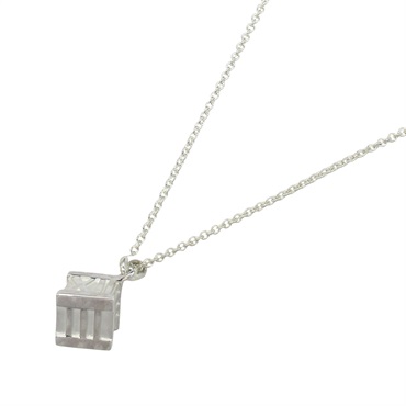 TIFFANY＆CO Atlas Cube Necklace Pendant Silver925 Silver Used women