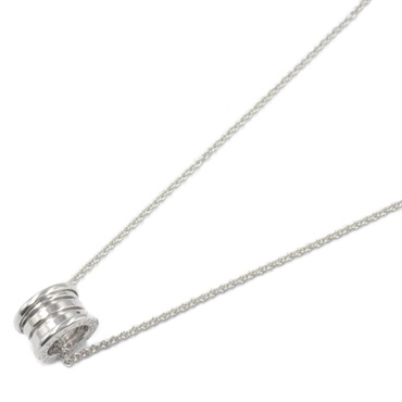 BVLGARI B-zero 1 Necklace Pendant 18KWG White Gold Used women