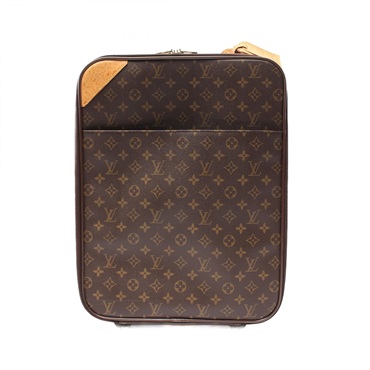 LOUIS VUITTON Pegas 45 travel Bag suitcase M23293 Monogram canvas leather Brown