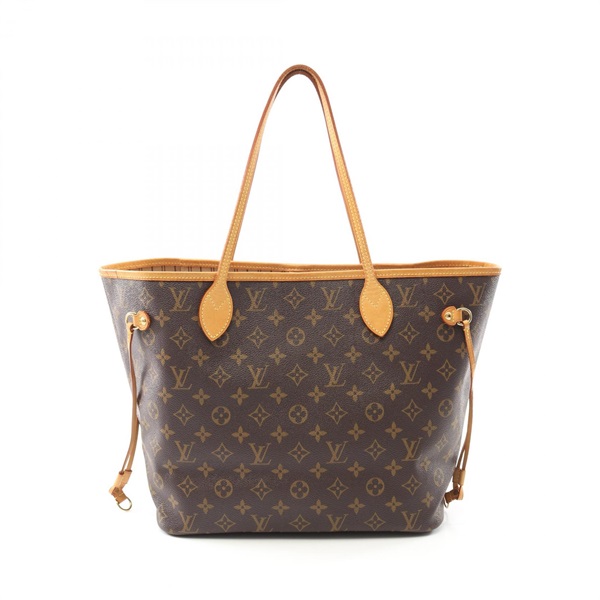LOUIS VUITTON Neverfull MM Shoulder Tote Bag M40156 Monogram canvas Brown Used