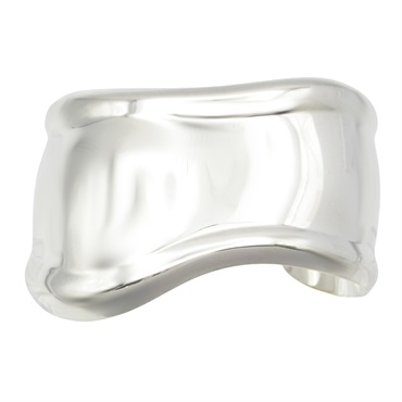 TIFFANY＆CO Bone Cuff Bangle Silver925 Used unisex