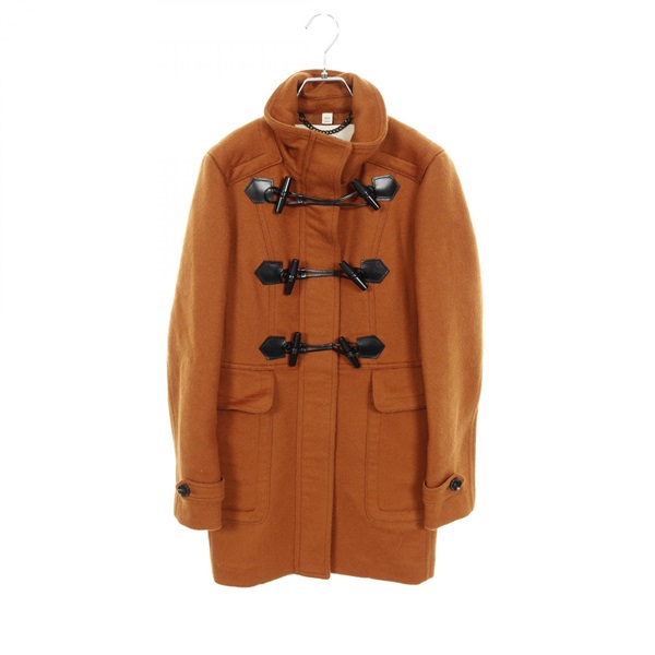 BURBERRY Duffel Coat 3897060 Wool Brown Size UK8 Used Women