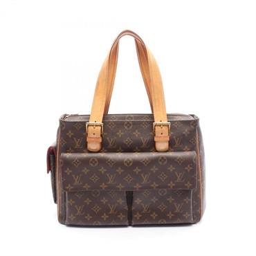 LOUIS VUITTON Multiple Cite Shoulder Tote Hand Bag M51162 Monogram Canvas used