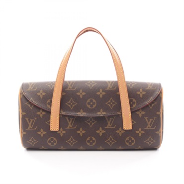 LOUIS VUITTON Sonatine Hand Flap Bag M51902 Monogram Canvas leather Used Women
