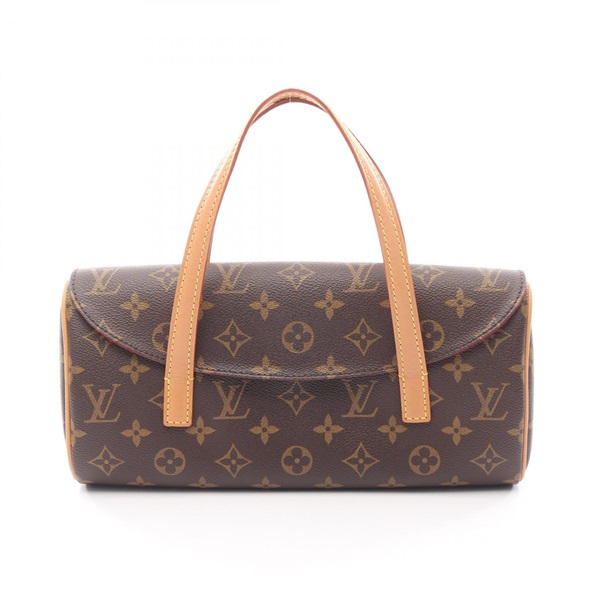 LOUIS VUITTON Sonatine Hand Flap Bag M51902 Monogram Canvas leather Used Women