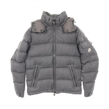 MONCLER MONTGENEVRE Montgenevre Down jacket E20914033805 wool Gray #2 Used mens