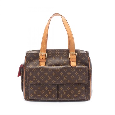 OUIS VUITTON Multiple Cite Shoulder Tote Hand Bag M51162 Monogram Canvas used LV