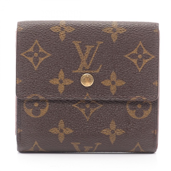 LOUIS VUITTON Porte Monnaie Billet Cartes Credit wallet M61652 Monogram canvas