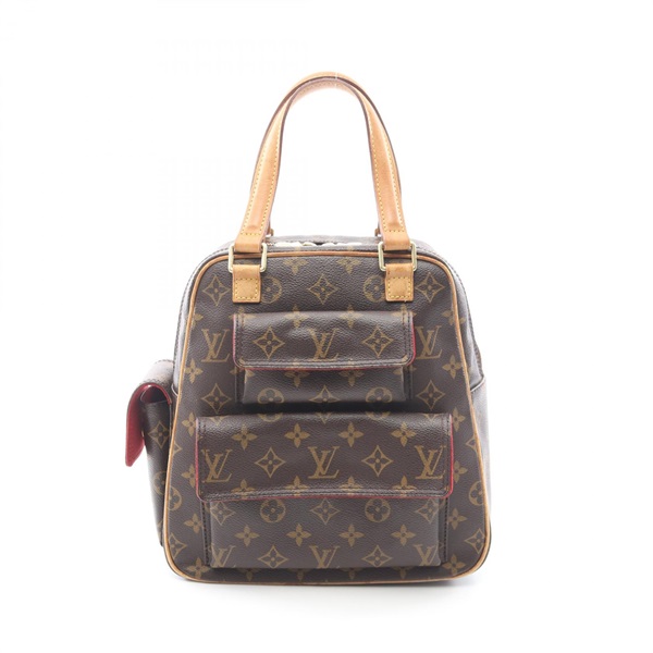 LOUIS VUITTON  Excentri Cite Handbag M51161 Monogram canvas leather Brown Used