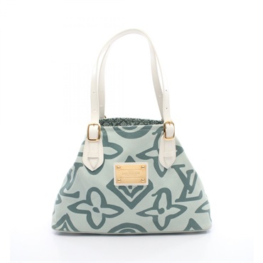 LOUIS VUITTON Thai Sienne PM Cruise Line Tote shoulder Bag M95678 canvas leather