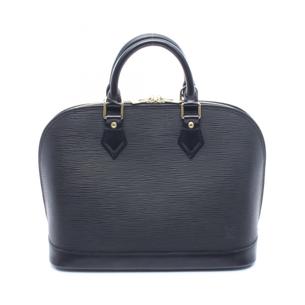 LOUIS VUITTON Alma Handbag M52142 Epi leather Black Used Women LV