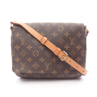 LOUIS VUITTON 、Musette Tango short Shoulder Bag M51257 Monogram canvas Used LV